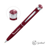 Garland® Color Aura Twist Ballpoint Pen - Chrome Accent - 3
