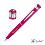 Garland® Color Aura Twist Ballpoint Pen - Chrome Accent - 5