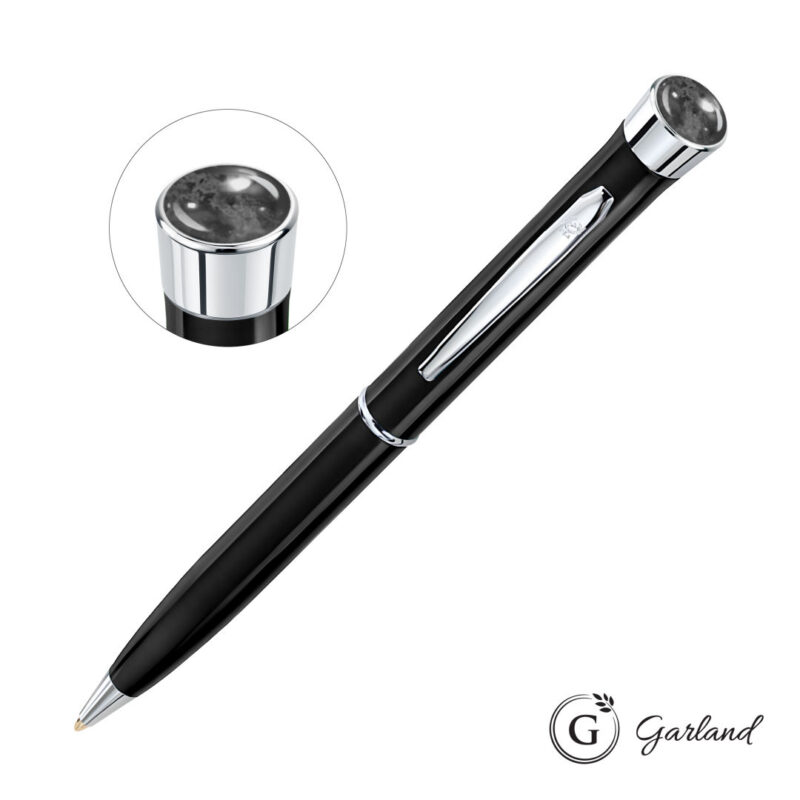 Garland® Color Aura Twist Ballpoint Pen - Chrome Accent - 7