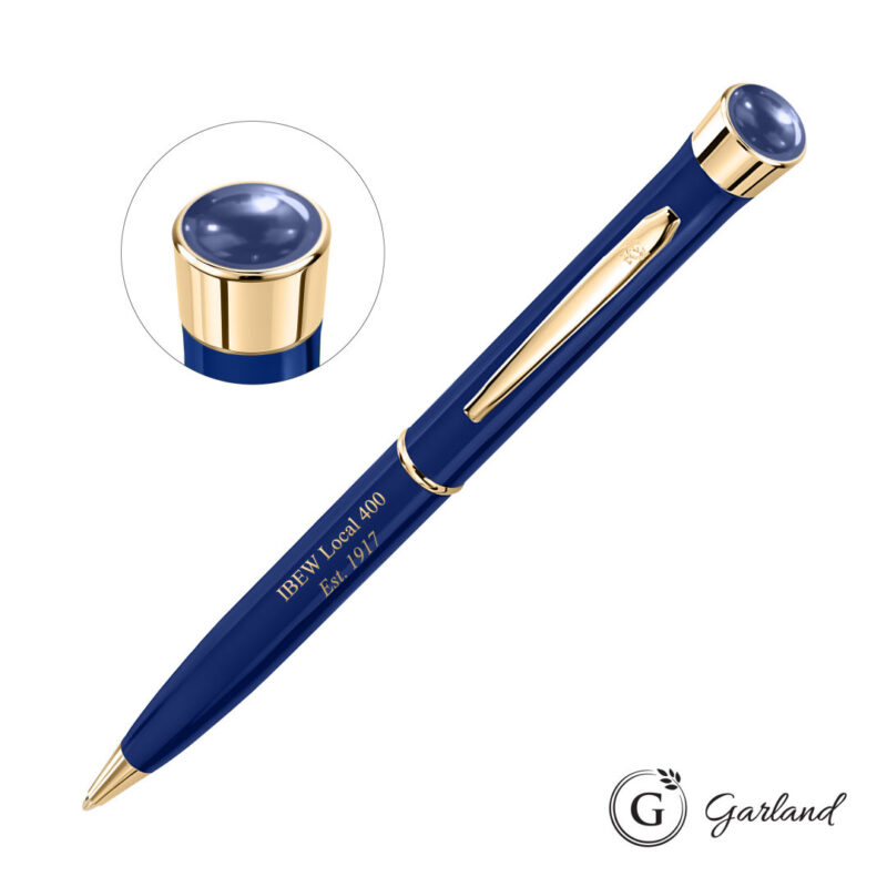 Garland® Color Aura Twist Ballpoint Pen - Gold Accent - 2
