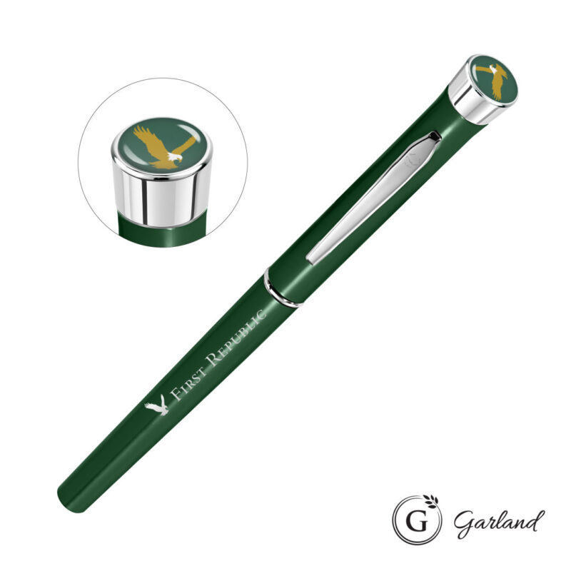 Garland® Color Custom Rollerball Pen - Chrome Accent - 4