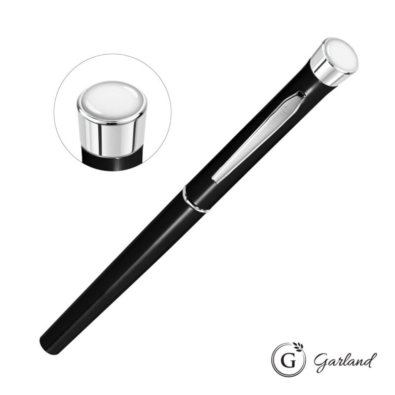 Garland® Color Custom Rollerball Pen - Chrome Accent - 6