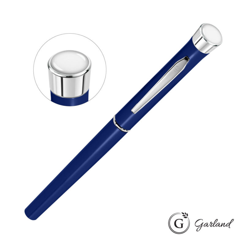 Garland® Color Custom Rollerball Pen - Chrome Accent - 7