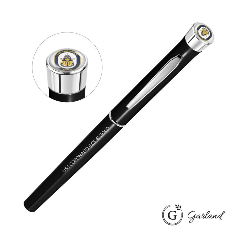 Garland® Color Custom Rollerball Pen - Chrome Accent