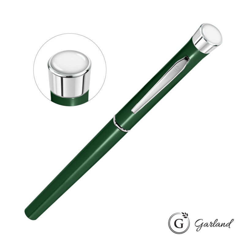 Garland® Color Custom Rollerball Pen - Chrome Accent - 9