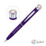 Garland® Color Custom Twist Ballpoint Pen - Chrome Accent - 6