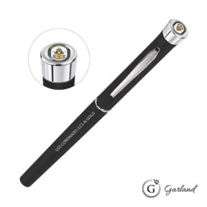 Garland® Color Matte Custom Rollerball Pen - Chrome