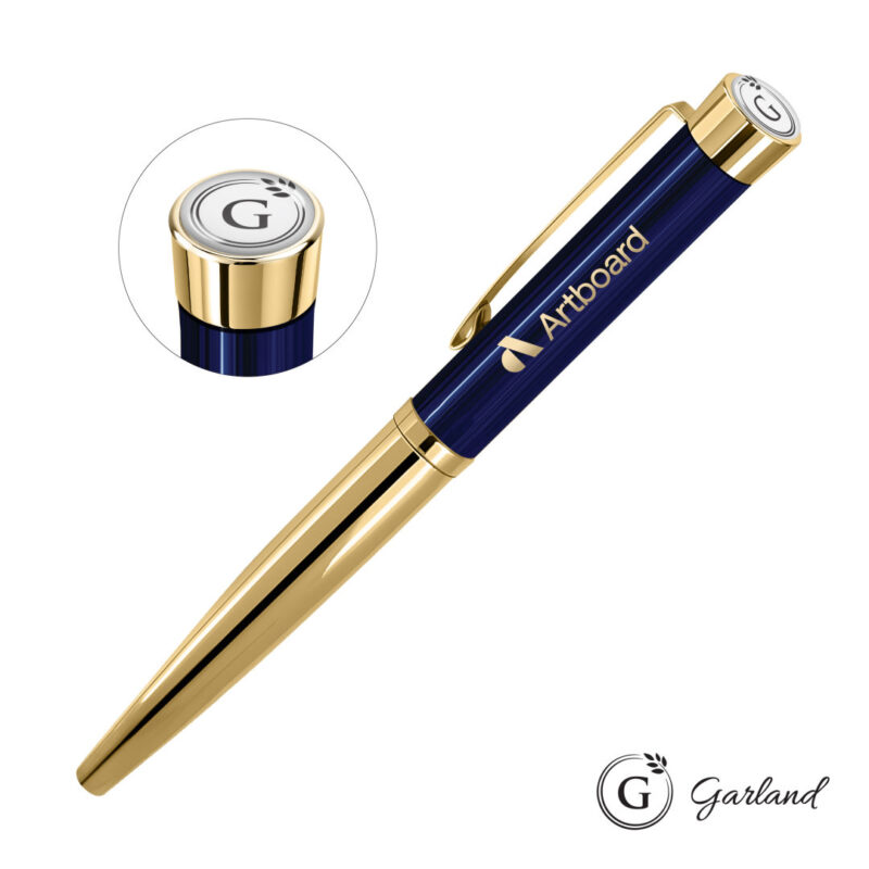 Garland® Executive Monogram Empire Felt Tip Pen - Gold - 2