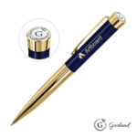 Garland® Executive Monogram Twist Ballpoint Pen - Gold - 2