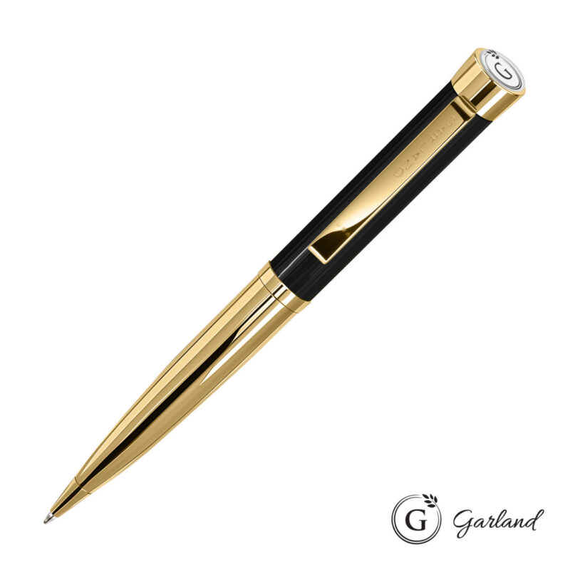 Garland® Executive Monogram Twist Ballpoint Pen - Gold - 3