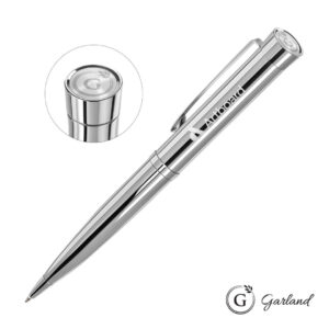 Garland® Executive Signature Emblem Twist Pen - Chrome