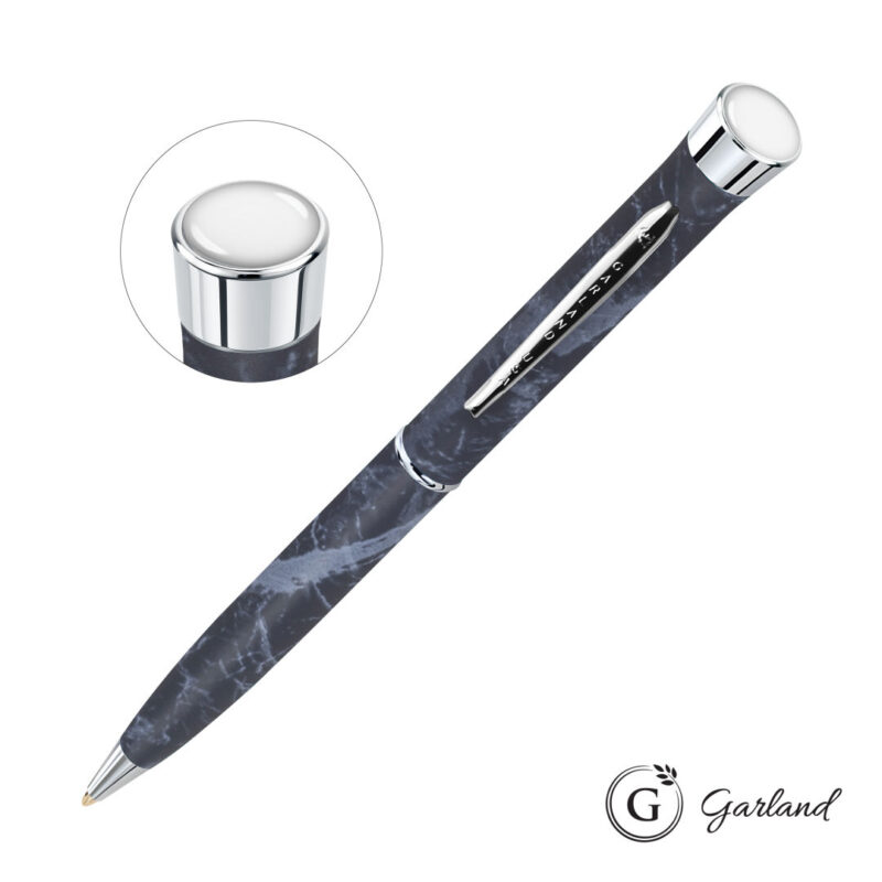 Garland® Liberty Custom Ballpoint Pen - Chrome - 8