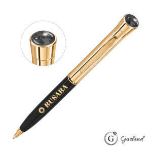 Garland® Monogram Aura Twist Ballpoint Pen - Gold