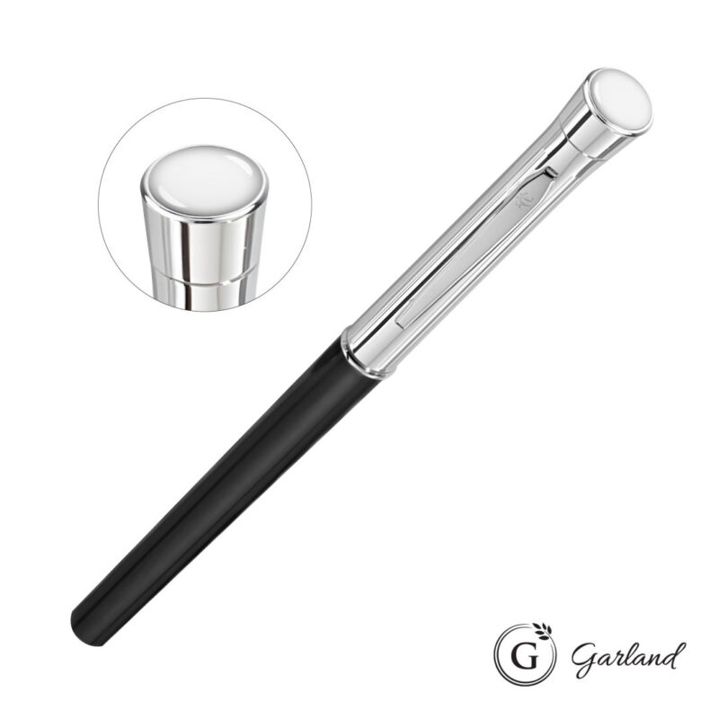 Garland® Monogram Custom Empire Felt Tip Pen - Chrome Accent - 6