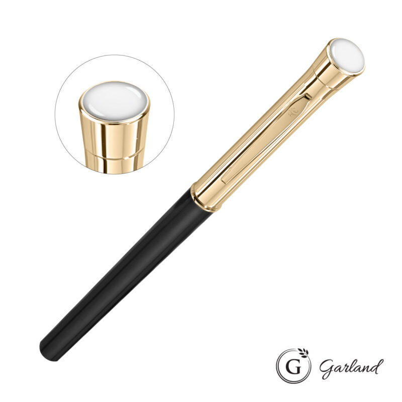 Garland® Monogram Custom Rollerball Pen - Gold - 5