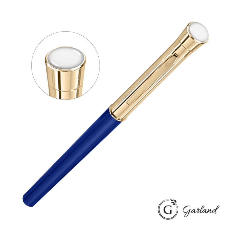 Garland® Monogram Custom Rollerball Pen - Gold - 6