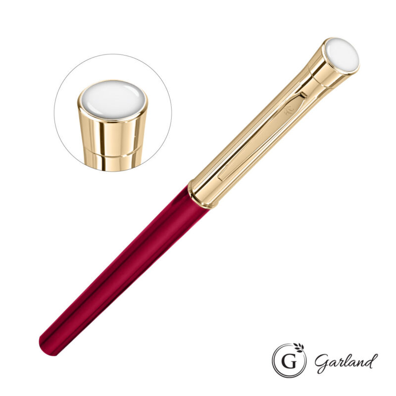 Garland® Monogram Custom Rollerball Pen - Gold - 7
