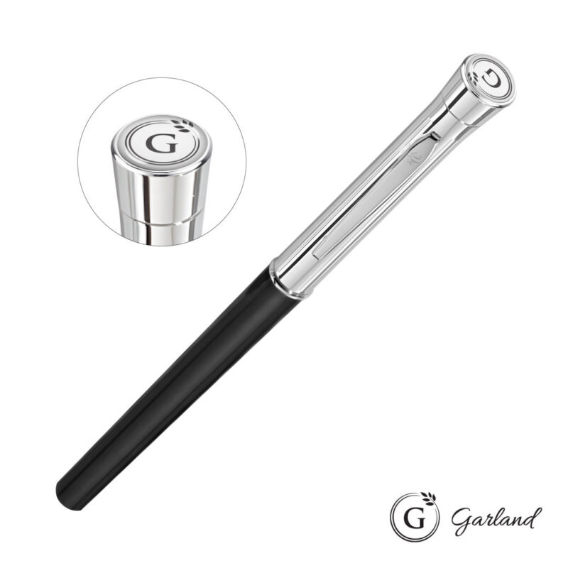 Garland® Monogram Empire Felt Tip Pen - Chrome Accent - 6
