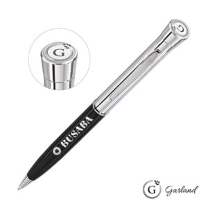 Garland® Monogram Twist Ballpoint Pen - Chrome