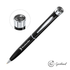 Garland® Patriot Aura Ballpoint Twist Pen - Chrome Accent
