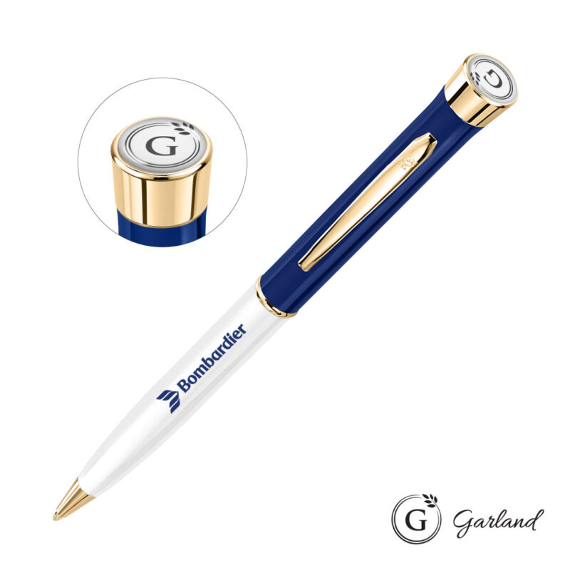 Garland® Patriot Ballpoint Twist Pen - Gold Accent - 2