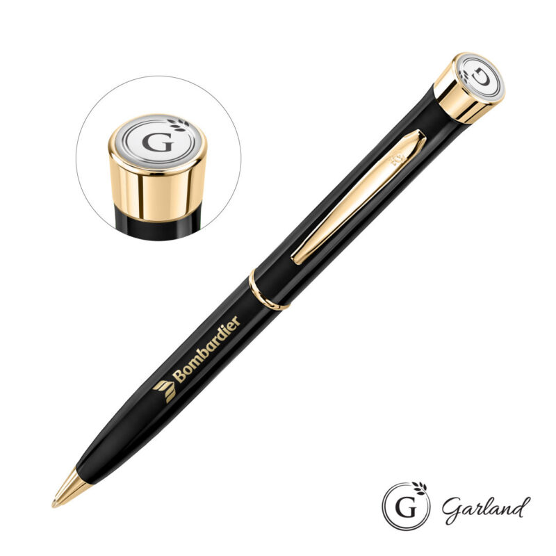 Garland®-Patriot-Ballpoint-Twist-Pen-Gold-Accent-GAR118-BGG Garland® Patriot Ballpoint Twist Pen - Gold Accent