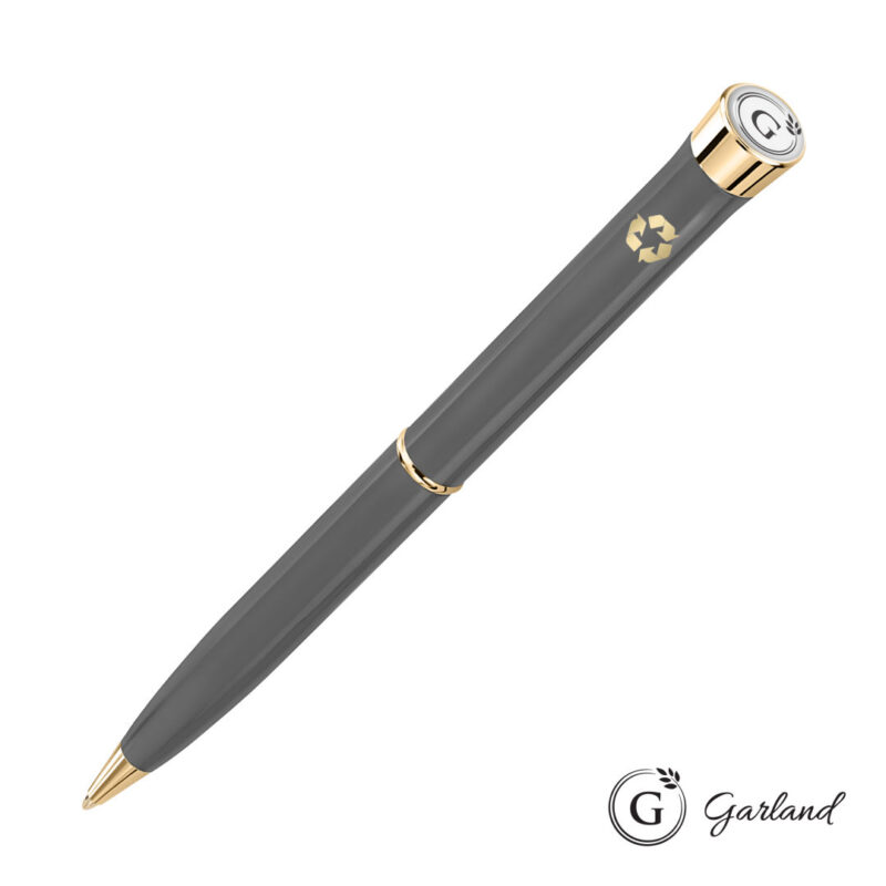 Garland® Recycled Ballpoint Twist Pen - Gold Accent - 6