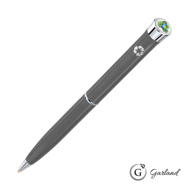 Garland® Recycled Custom Ballpoint Twist Pen - Chrome Accent - 6