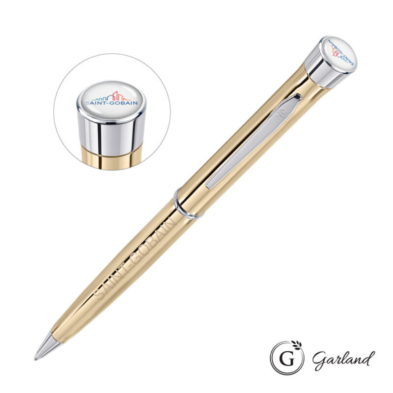 Garland®-Signature-Custom-Twist-Ballpoint-Pen-Gold-GAR102-BGC Garland® Signature Custom Twist Ballpoint Pen - Gold