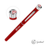 Garland® Tactical Custom Textured Rollerball Pen - Chrome - 3