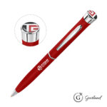 Garland® Tactical Custom Textured Twist Pen - Chrome - 3