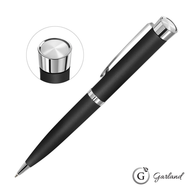 Garland® Executive Color Custom Emblem Pen - Chrome - 4