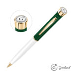 Garland® Patriot Ballpoint Twist Pen - Gold Accent - 9