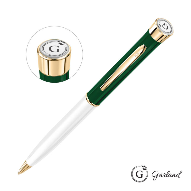 Garland® Patriot Ballpoint Twist Pen - Gold Accent - 9