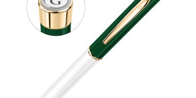 Garland® Patriot Ballpoint Twist Pen - Gold Accent - 8